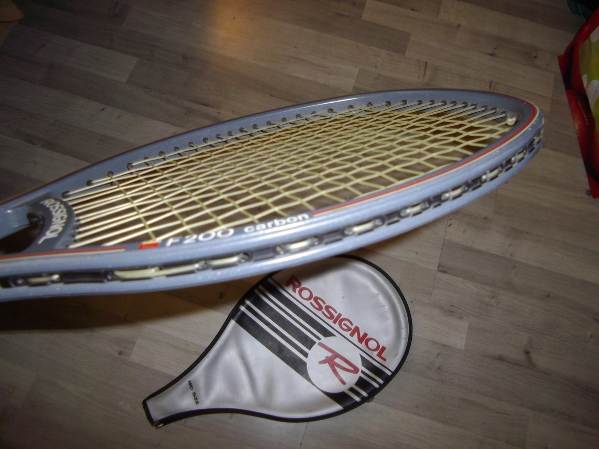 Raquette Tennis Rossignol F 200 - Manche 4 4 1/2 - Occasion Vintage