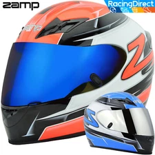ZAMP FS-9 M2020D Racing Helmet - Karting / Motorcyle DOT / Go Kart- Snell Rated