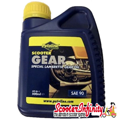 Oil Gear SAE90 (500ml) (Lambretta) (Putoline)