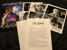 Cats and Dogs Press Kit w/ Photos 2001 - Jeff Goldblum - Elizabeth Perkins