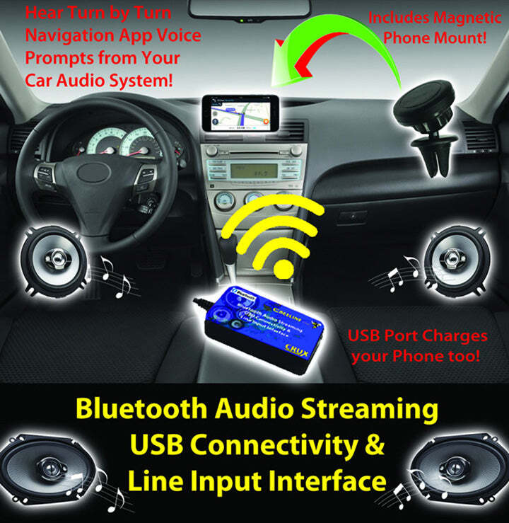 Crux BTSTY1 Bluetooth Streaming for select Toyota & Scion Vehicles