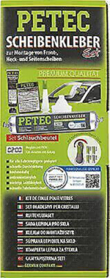 PETEC Scheibenklebstoff SCHEIBENKLEBER-SET 83433 - 400 ml