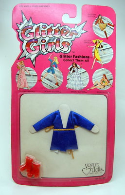 Matchbox Glitter Girls ''Roller'' outfit neuwertig auf Karte