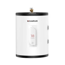 Camplux 18 Gallon Electric Tank Water Heater Shower & Dishes for Whole House RV