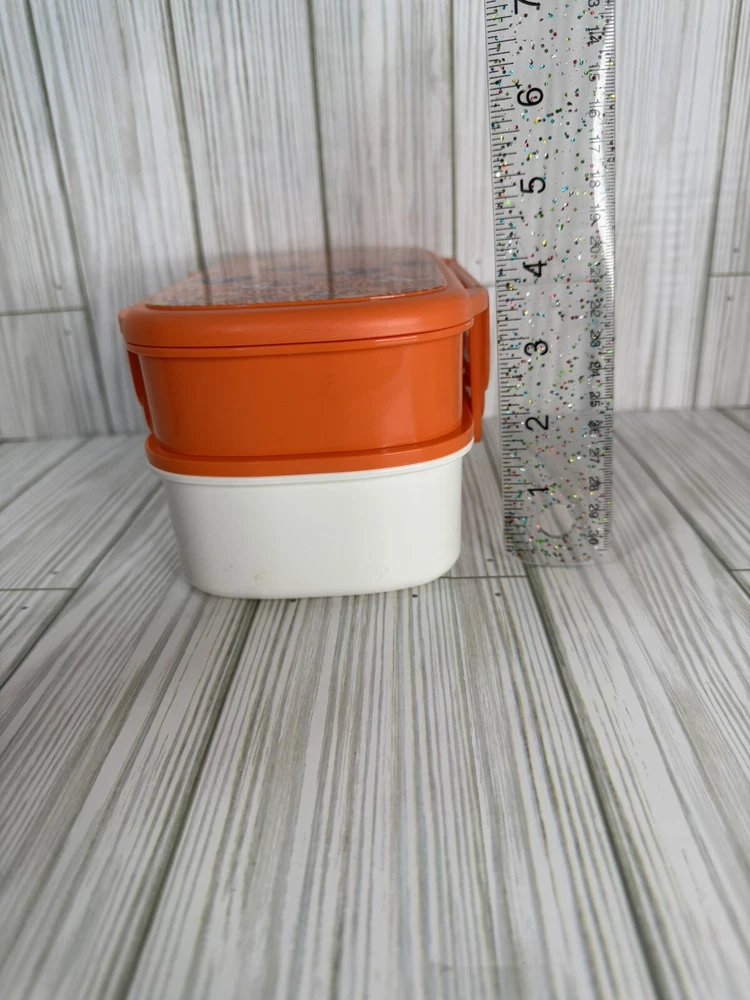 Naruto Bento Box And Plastic Water Bottle Orange Fork Spoon 2 Trays New Naruto Bento Box And Plastic Water Bottle Orange Fork Spoon 2 Trays New