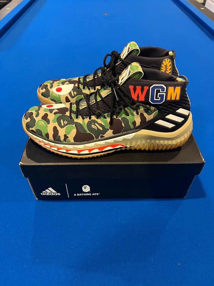 A BATHING APE ADIDAS DAME 4 BAPE GREEN エイプ ベイプ AP9974 adidas A Bathing Ape x Dame 4 Green Camo AP9974 | eBay