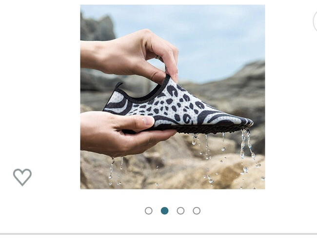 SAOLA Scarpe da surf Vif uomo 44 45 leopardate acqua asciugatura rapida antiscivolo 10 5 11 US