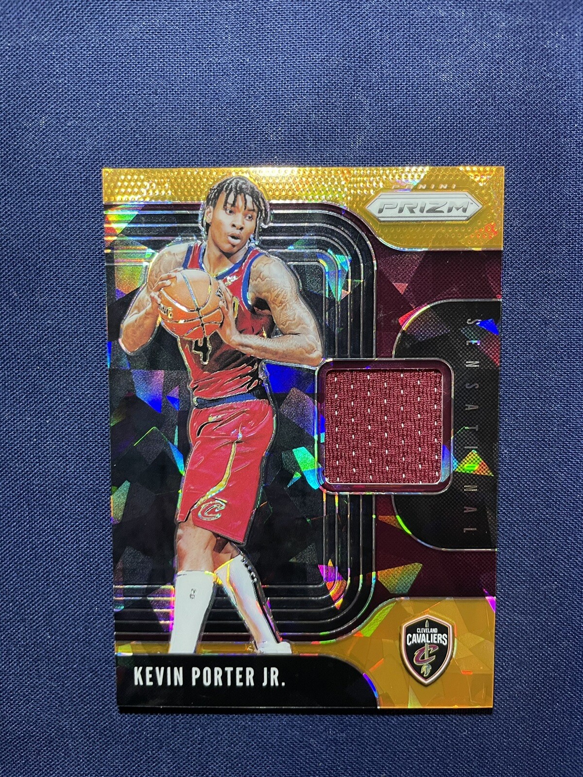 2019-20 Panini Prizm Sensational Swatches Orange Cracked Ice Kevin Porter Jr. 📈