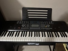 piano keyboard, rock jam black