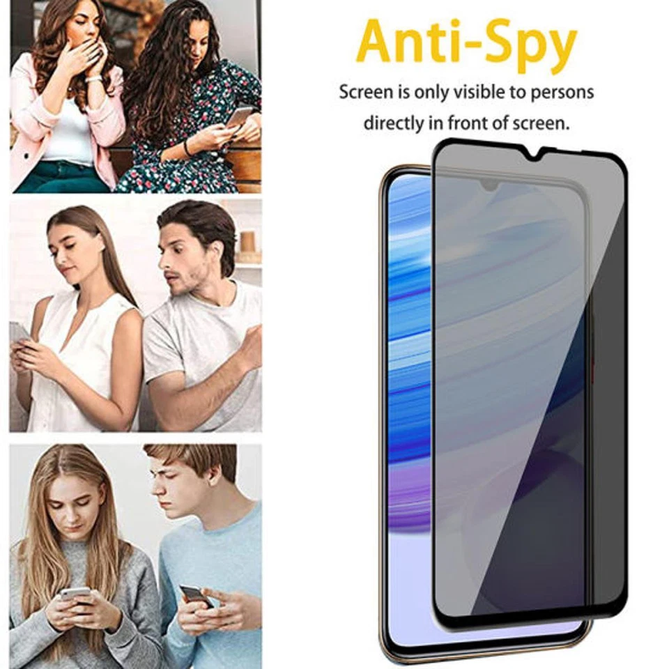 Privacy Screen Protector For Xiaomi Redmi Note 10 Pro Max 11 Pro 5G 12 Pro - Image 2 of 3