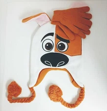 Secret Life of Pets Max Winter Knit Hat and Glove Laplander Hat