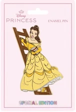PRESALE Pink a la Mode(PALM) Disney Beauty and the Beast Belle Library LE200 Pin
