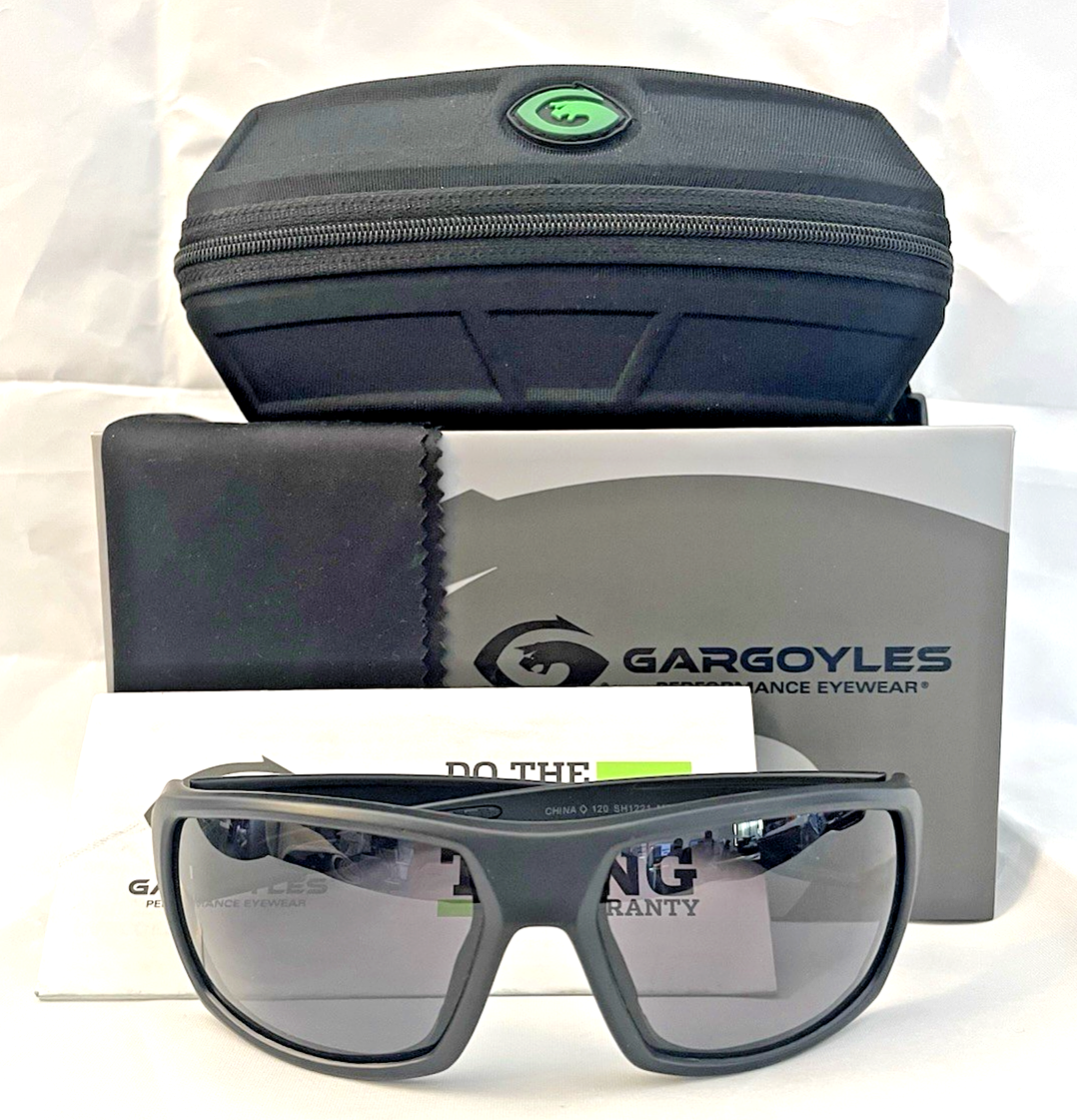 Gargoyles ブラック ゴーグル Gargoyles Vortex Sunglasses Black Smoke Lens New | eBay