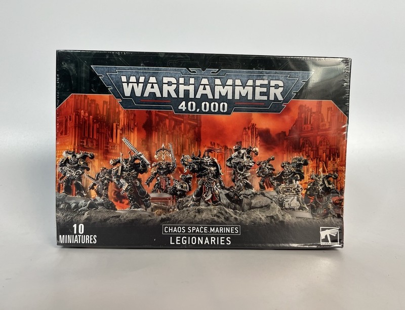 Warhammer 40K Chaos Space Marines Legionaries Miniatures Games Workshop Sealed