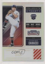 2018 Elite Extra Edition USA Collegiate Ticket Holo Prizm Parker Caracci 6f8