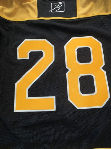 Vintage Victoriaville Tigers Game Worn Hockey Jersey CCM CHL SZM - Bild 8 von 9