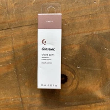 Glossier Cloud Paint Seamless Cheek Color Bronzer-Swept-Full Size .33 oz-NEW!!