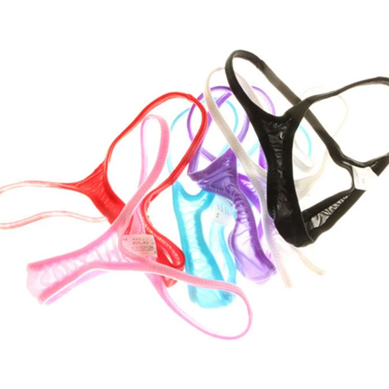 -Herren Sexy G-String Unterwäsche T Back Micro Low-Rise Mini Bikini Slip Unterhose - Bild 4 von 4