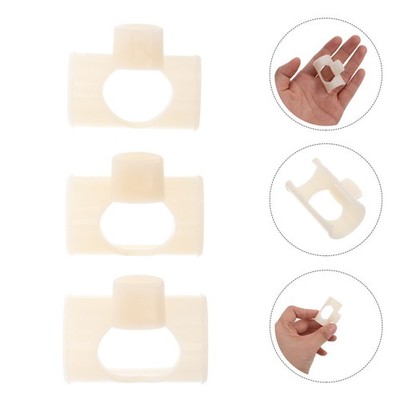  3 Pcs Chinese Flute Wind Practice Nozzle Clip on Training Device