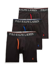 Polo Ralph Lauren 4D-Flex Cooling Microfiber Boxer Briefs 3-Pack Size Medium
