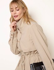 Blue Vanilla Womens Adjustable Tie Up Light Weight Jacket