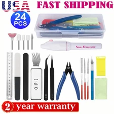 24pcs Basic Modeler Tool Set, Craft Car Model Assembling Building Kit for Gundam