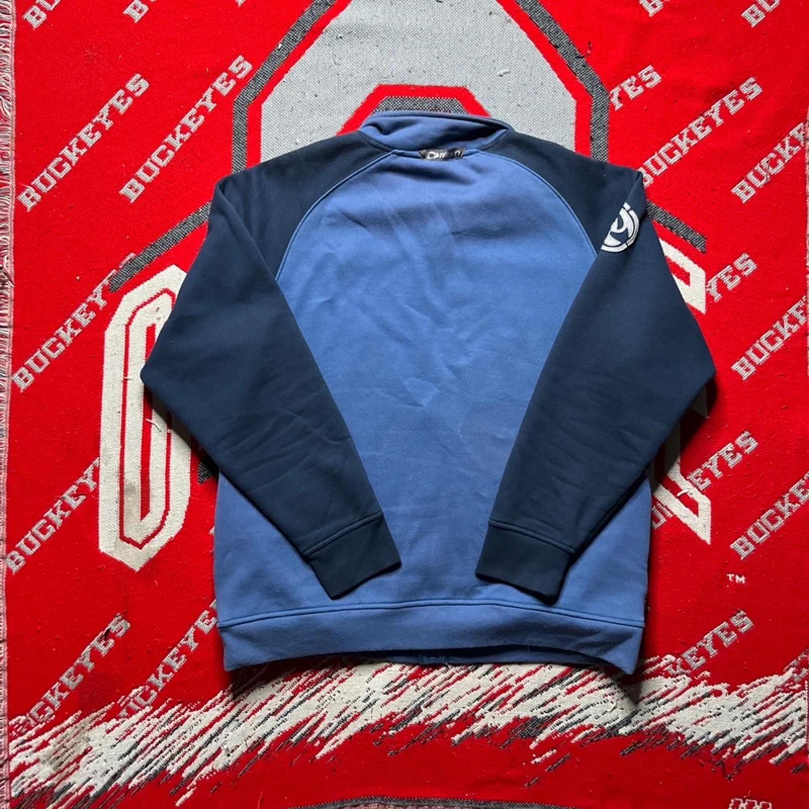 Vintage The Realm Y2K Full Zip Graphic Print Jumper | L image 8