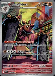 Conkeldurr 127/086 Black Bolt Illustration Rare