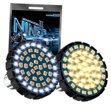 Motorcycle 1157 LED Turn Signals, 21White  27Amber 1157 21white  27amber