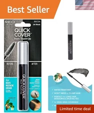 Water-Resistant Jet Black Root Touch Up – Precision Mascara for Gray Coverage