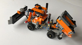 LEGO TECHNIC: Roadwork Crew (42060), Pre-owned, Complete, 2 in 1