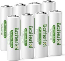 Lithium Batteries AA, Double A Batteries 3000mAh 1.5V Long Lasting for Blink Cam