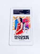 Caitlin Clark 2024 Panini Instant WNBA “Rookie Of The Year” Rookie RC Graded 10