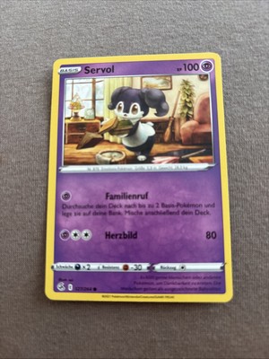 Servol 127/264 Fusions Angriff Pokemon Karte Deutsch