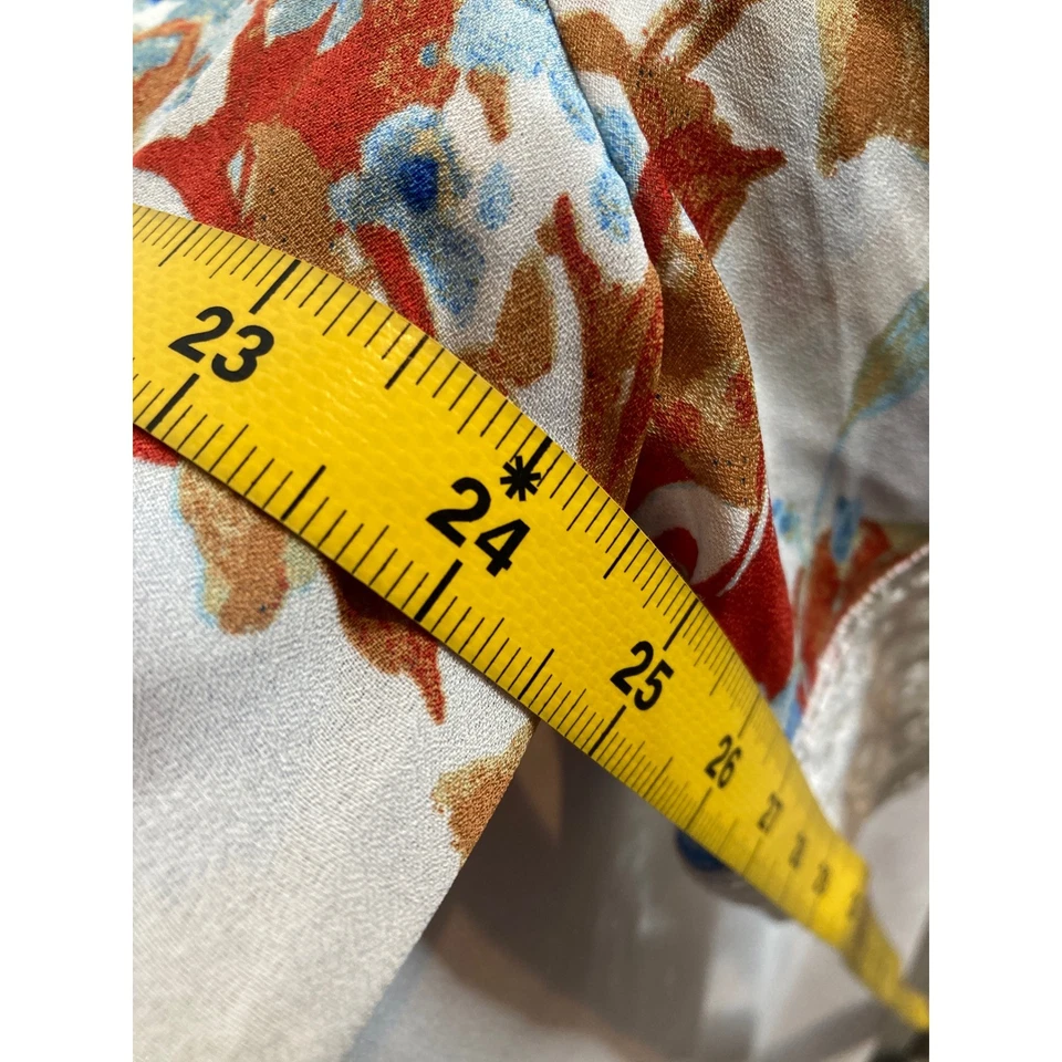 American Rag Cie Womens Maxi Dress Sz 2X Floral Print Cottagecore Prairie Flowy - Image 4 of 4