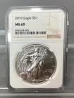 2019 American Silver Eagle - NGC - MS 69