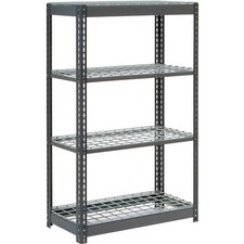 Global Industrial Heavy Duty Shelving 36"W x 12"D x 60"H With 4 Shelves Wire