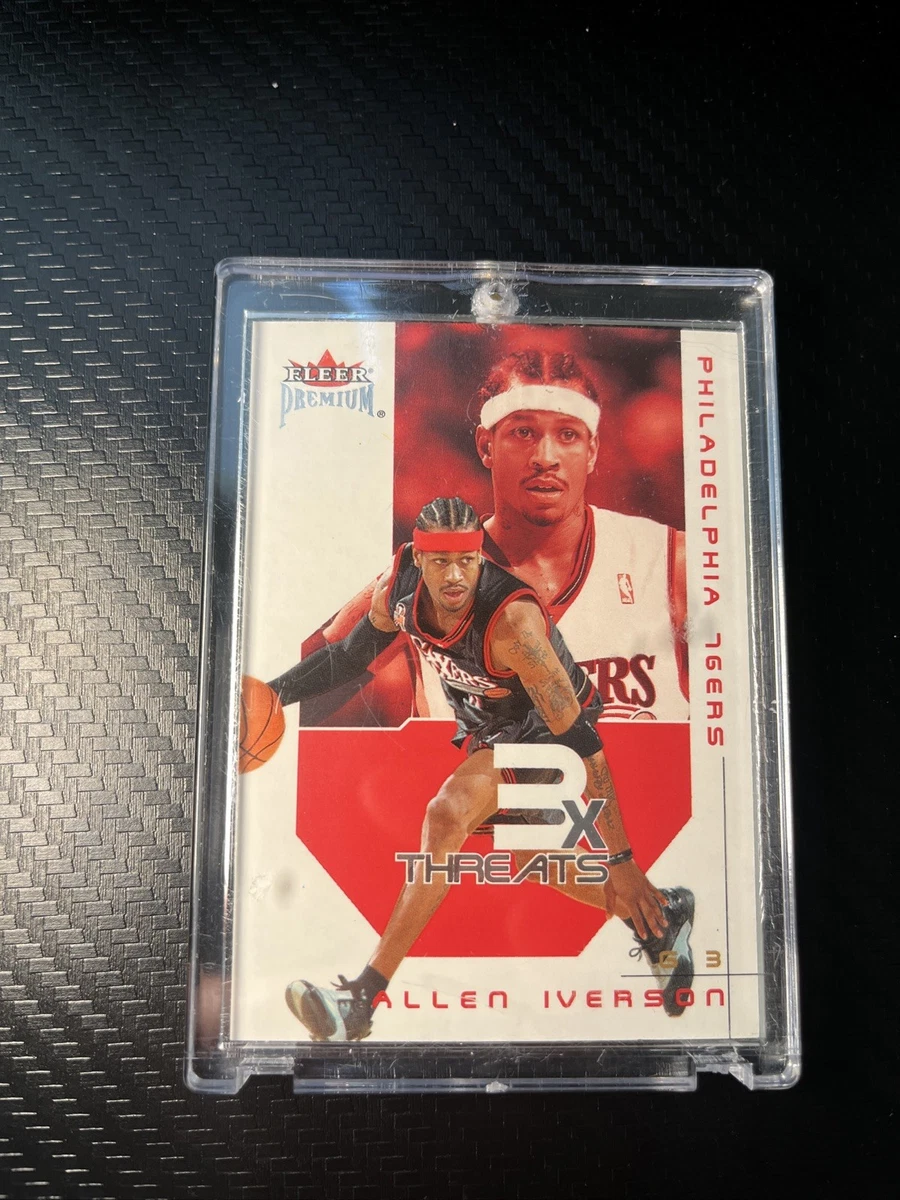 Fleer Allen Iverson Basketball 2002-03 Season Sports Trading Cards