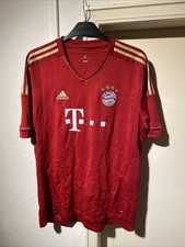 BAYERN MUNCHEN GERMANY 2011/2012/2013 HOME FOOTBALL SHIRT ADIDAS XL