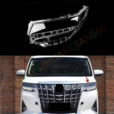 For Toyota Alphard 2018-2020 Left Side Headlight Clear Lens Shell  