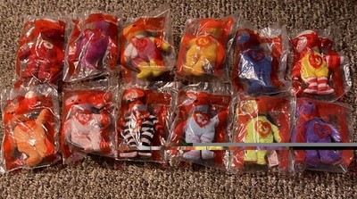 McDonald's Happy Meal 25th Anniversary Ty Teenie Beanie Bears