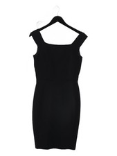 French Connection Bodycon Midi Dress UK8 in Black