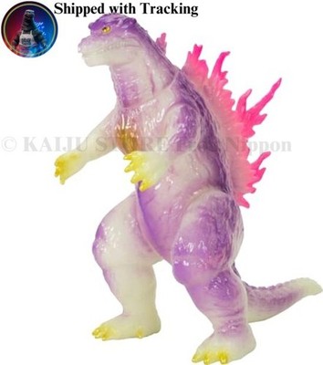 CCP Middle Size Godzilla 1999 Luminous Purple PVC Soft Vinyl Figure