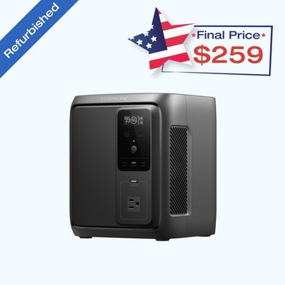 EcoFlow DELTA 3 1000 Air 960Wh Portable Power Station 500W LFP Battery Refurbish