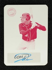 2024 Leaf Press Pass Premium Printing Plate Magenta 1/1 James Wood Auto 16cs
