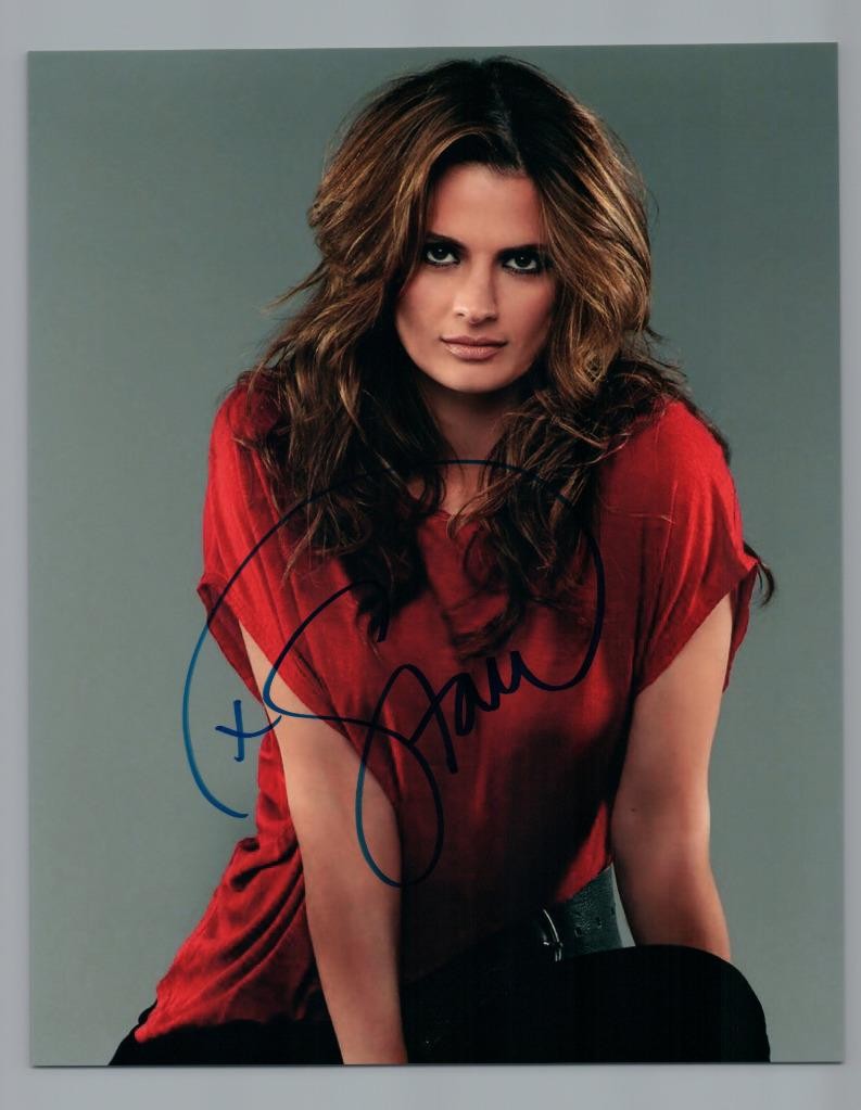 Stana Katic  signed 8x10 Photo autographed Picture with COA
