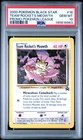 2000 POKEMON PROMO BLACK STAR POKEMON LEAGUE #18 TEAM ROCKET'S MEOWTH PSA 10