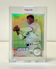 2021 Topps: Project 70 FOIL Card #564 Jackie Robinson 2011 by Quiccs (5/70)