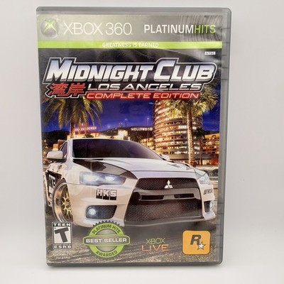 Midnight Club: Los Angeles Complete Edition (Microsoft Xbox 360) Complete
