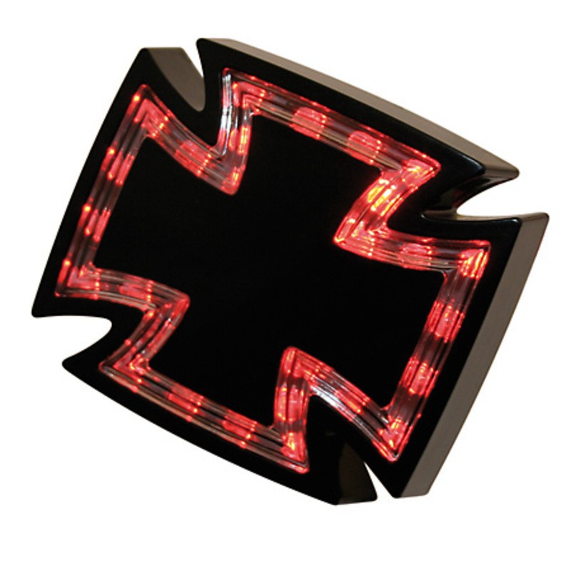 Feu arrière LED HIGHSIDER Gothic résistant aux vibrations pour remplacer un éclairage moto défaillant